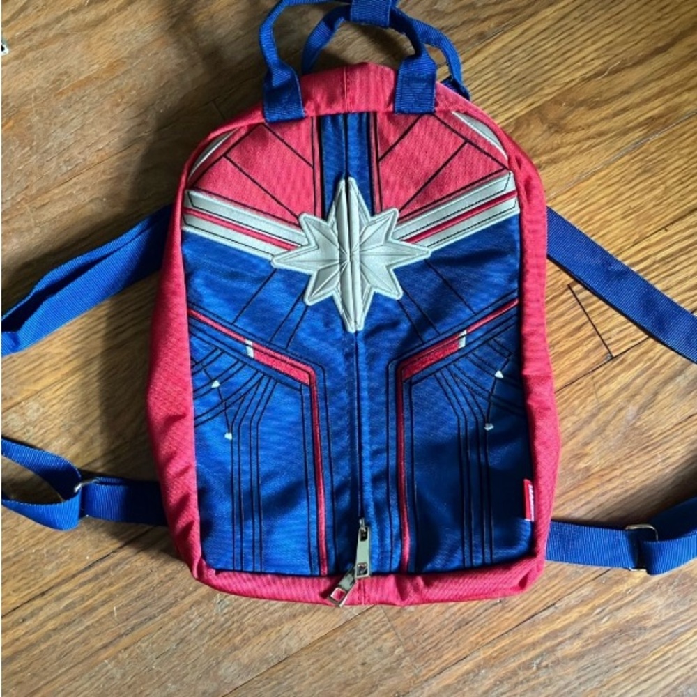 Disney Captain Marvel Reversible Backpack